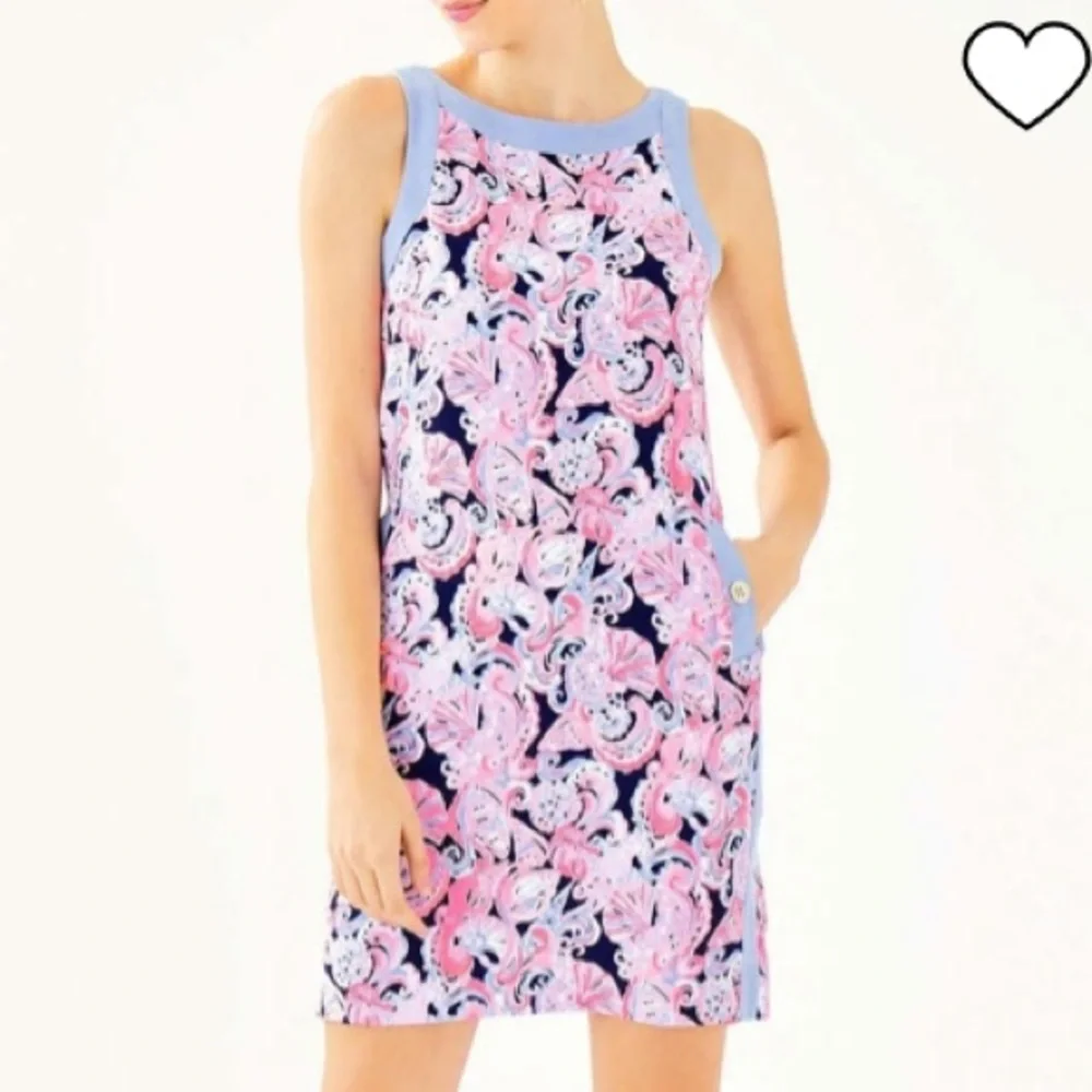 Lilly Pulitzer Angie Stretch Shift Dress - Picture 11 of 11